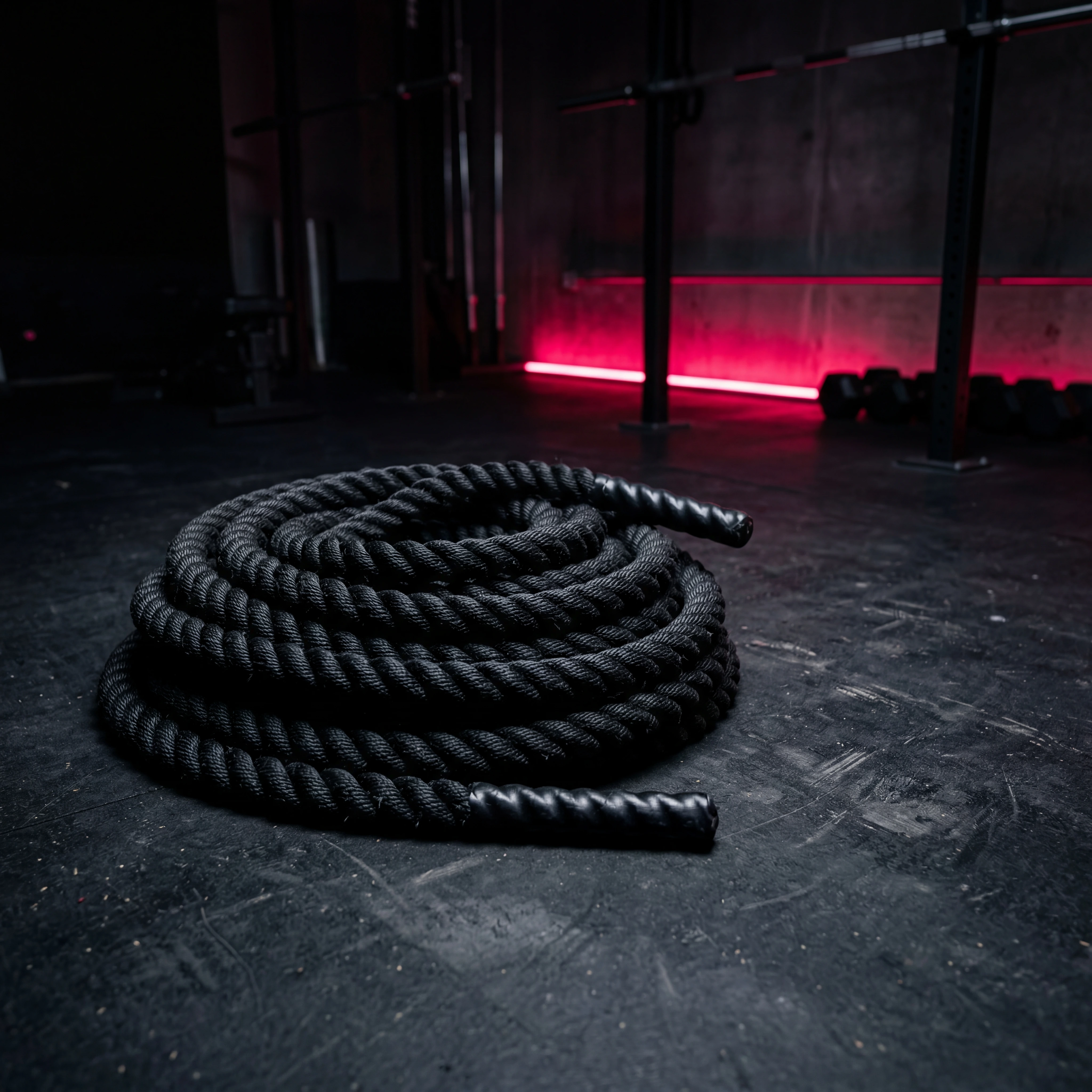 Battle ropes metabolic training