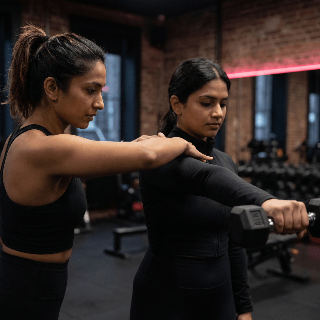 Focused Personal Training Session for Women